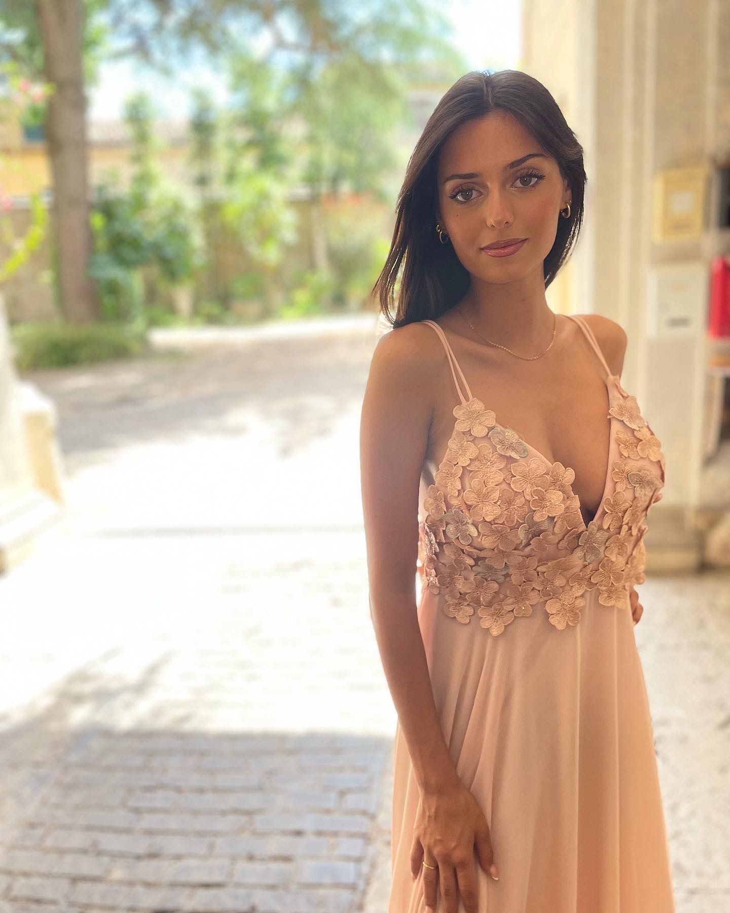 Abito Cerimonia Busca Couture Fano Pink